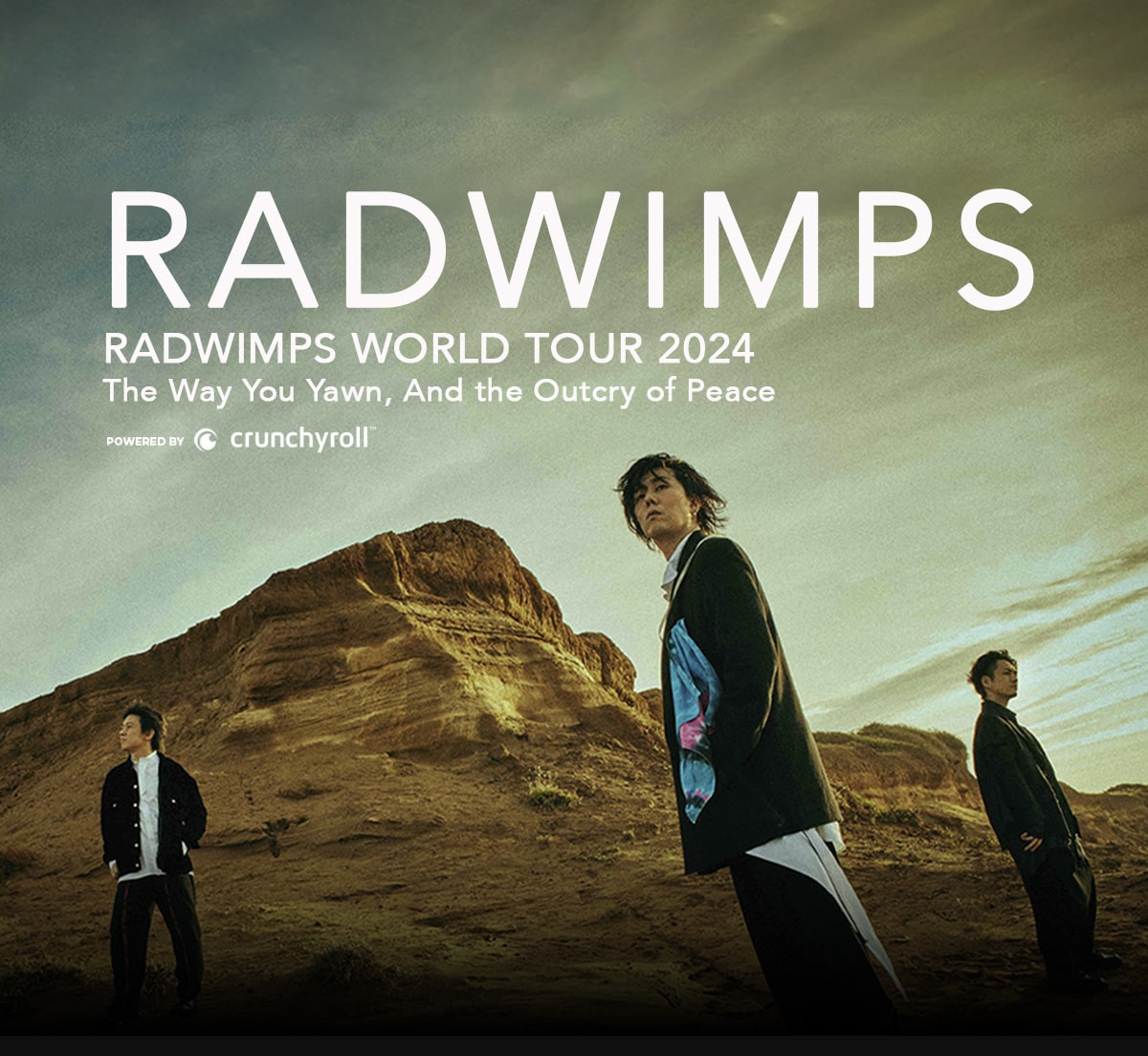 Radwimps World Tour 2024 'The Way You Yawn, And the Outcry of Peace