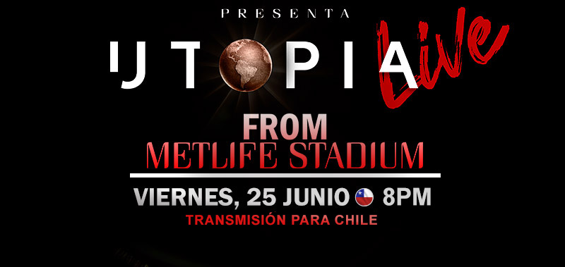 Romeo santos UTOPIA LIVE viernes 25 junio 8pm