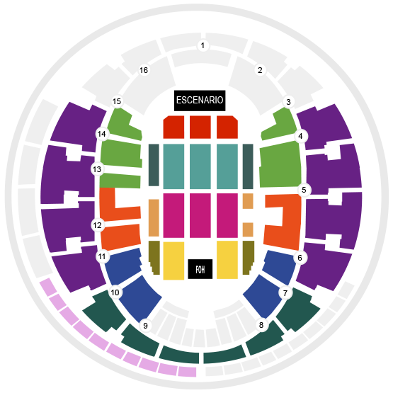 mapa de evento