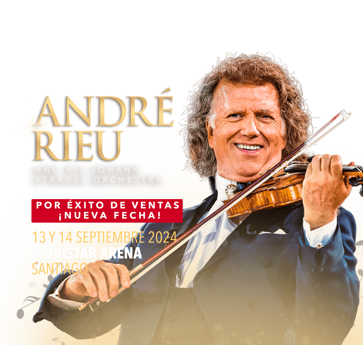 André Rieu en Santiago 2024 Concierto Imperdible Entradas por Punto Ticket