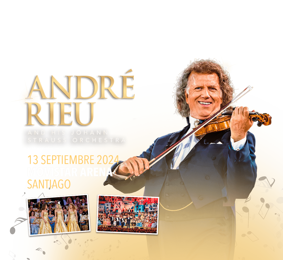 André Rieu en Santiago 2024 Concierto Imperdible Entradas por Punto Ticket