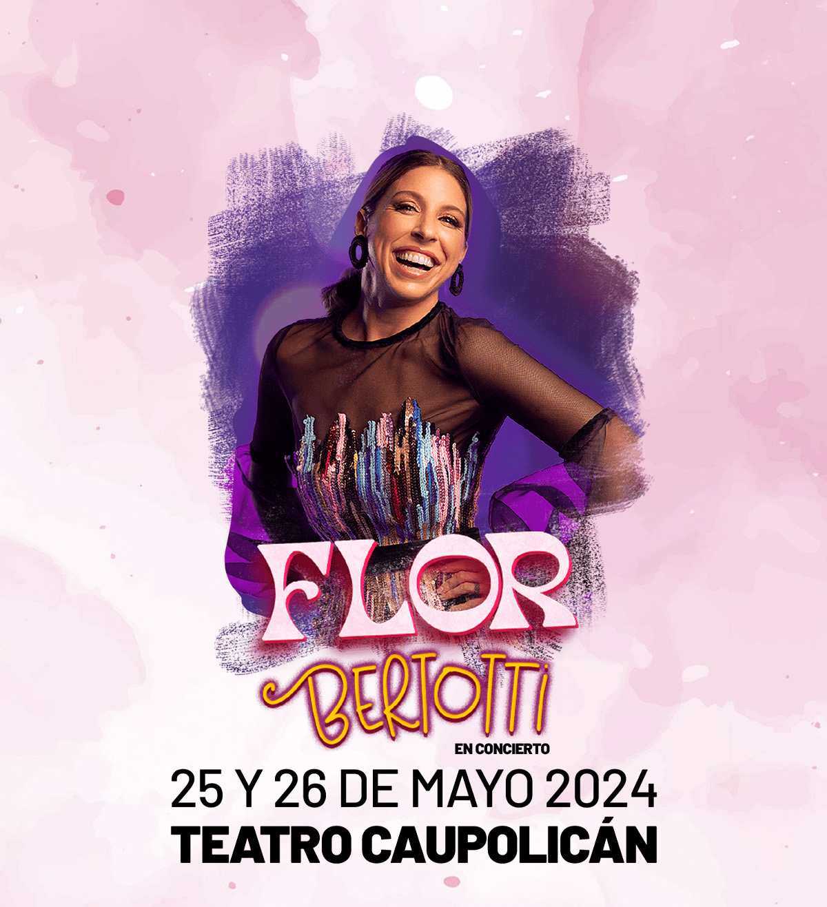 Flor Bertotti en Chile Gira 2024 Teatro Caupolicán, 25 y 26 de Mayo