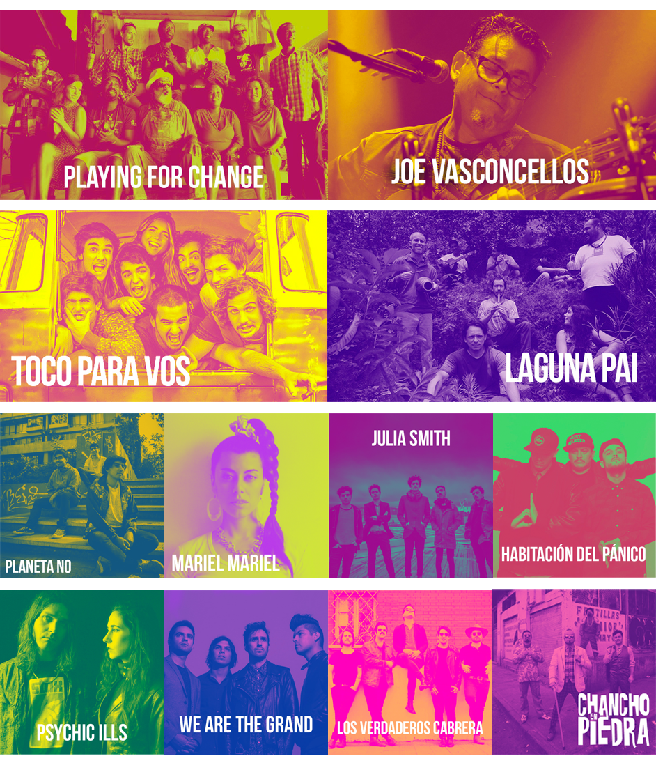 Bandas Santiago Festival fiiS 2016