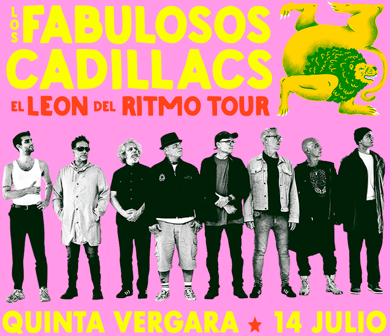 Los Fabulosos Cadillacs en Chile presentando “El León del Ritmo Tour