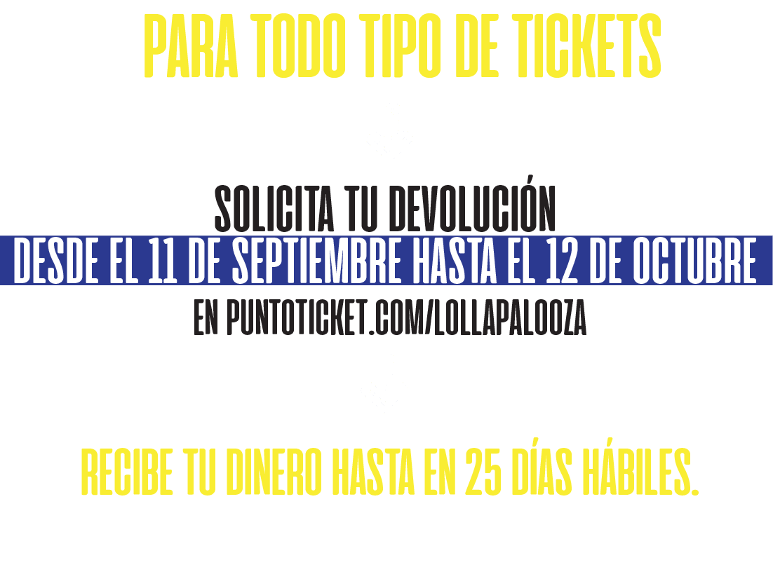 para todo tipo de tickets