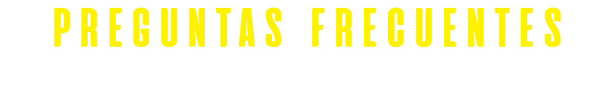 preguntas frecuentes