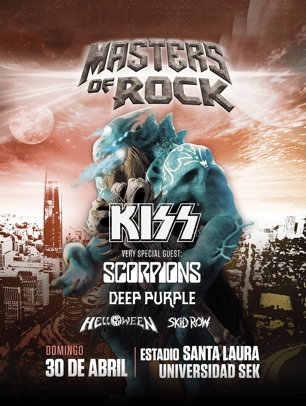 Masters of Rock movil