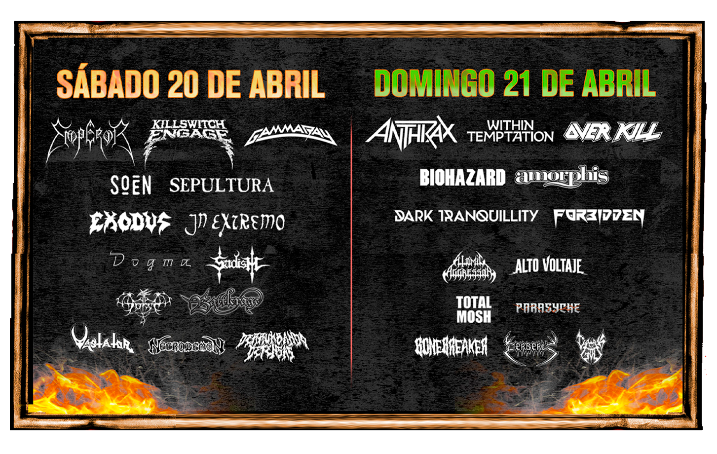The Metal Fest 2024 Venta de entradas en Punto Ticket