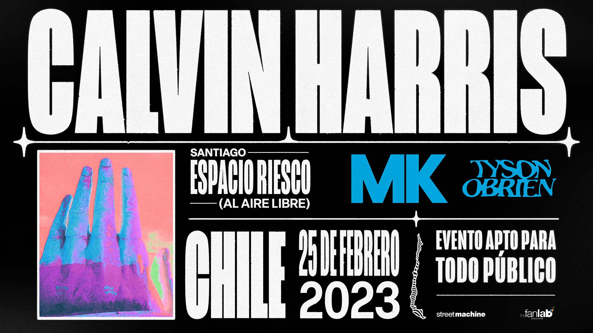 Calvin Harris en Chile Venta de entradas en Punto Ticket