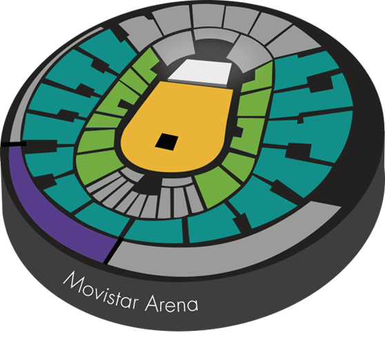 Bad Bunny en Chile - Movistar Arena Mapa y Precios