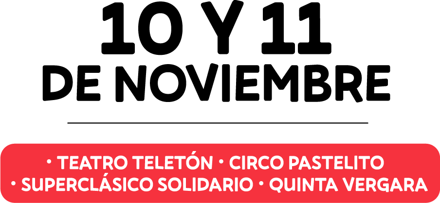 ¡Teletón Todos los Días! | 10 y 11 de Noviembre | Entradas en Punto Ticket