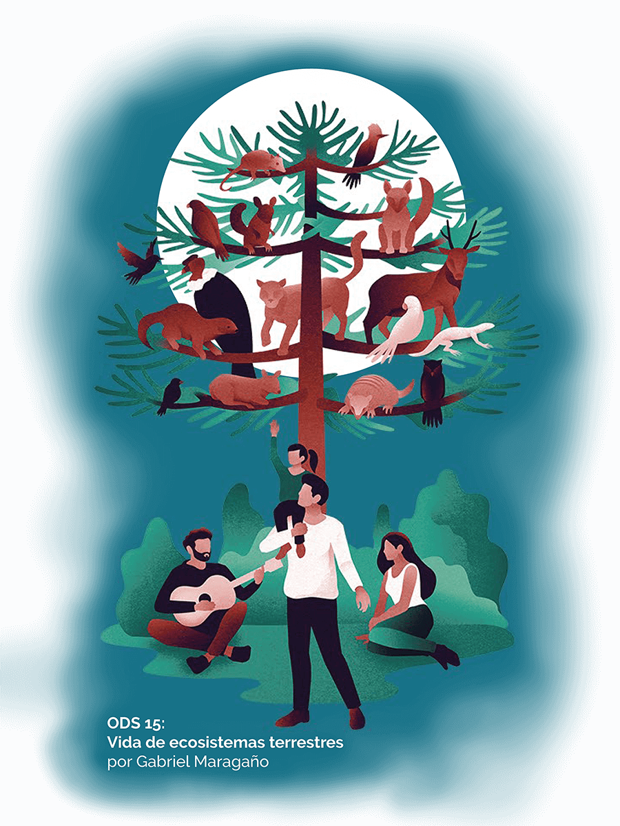 Vida de ecosistemas terrestres | por Gabriel Maragaño