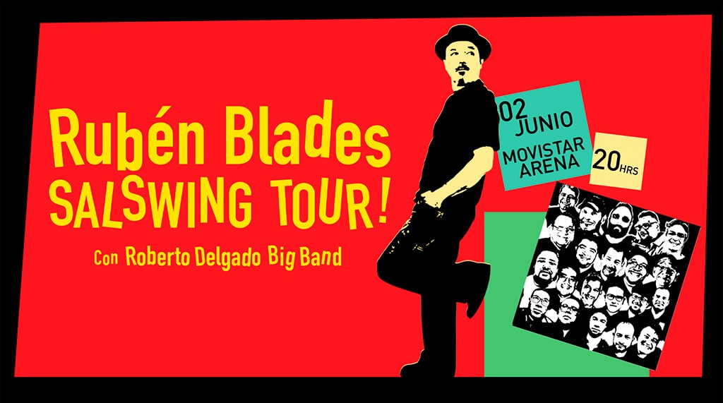 Rubén Blades presentará su SALSWING TOUR!