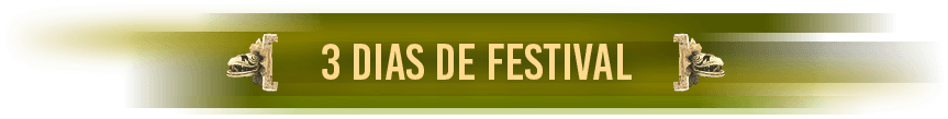 3 días de FESTIVAL