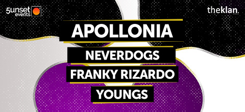  Apollonia, Neverdogs, Franky Rizardo Espacio Riesco - Huechuraba