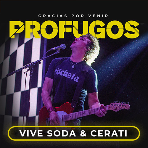 Profugos Movistar Arena - Santiago