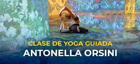  Beyond Van Gogh - Clase de Yoga Movistar Arena - Santiago