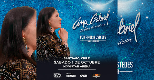 ana gabriel tour por amor a ustedes