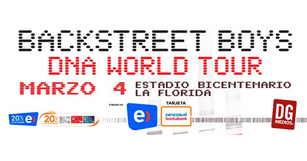 Backstreet Boys - DNA World Tour | Venta Oficial De Entradas