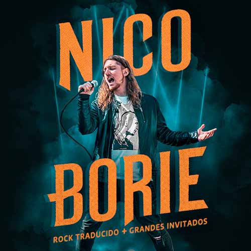 Nico Borie presenta Rock Traducido Teatro Caupolicán - Santiago