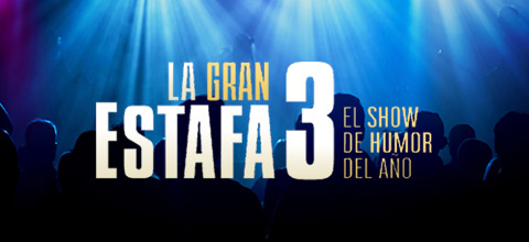  La Gran Estafa 3 Movistar Arena - Santiago