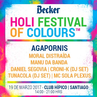  Becker Holi Festival of Colours Club Hípico - Santiago