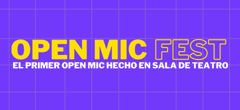  Open Mic Fest Centro Cultural San Ginés - Sala Principal - Providencia