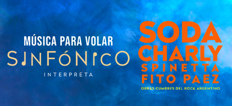  Música Para Volar Sinfónico Presenta: Teatro Coliseo - Santiago